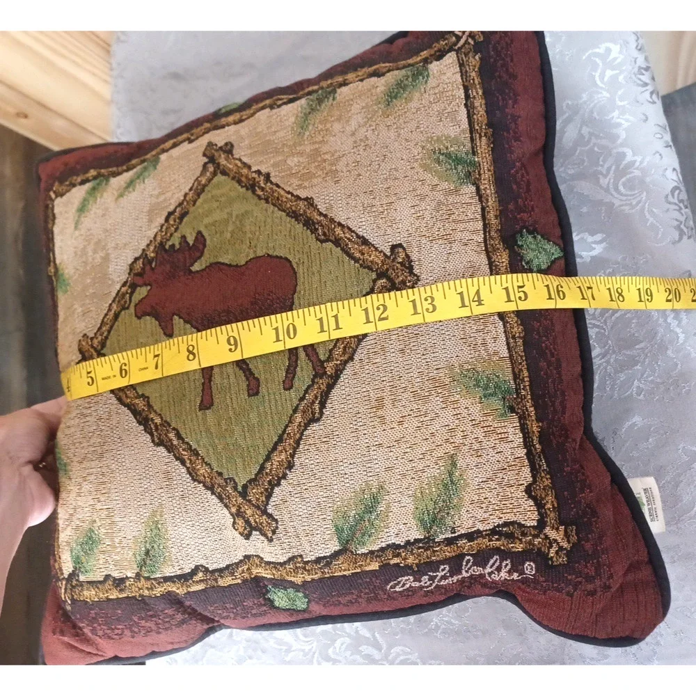 Bob Timberlake VTG Moose Tapestry 16